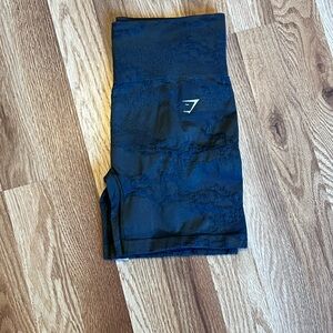 Gymshark Dark Green Seamless Training Shorts
